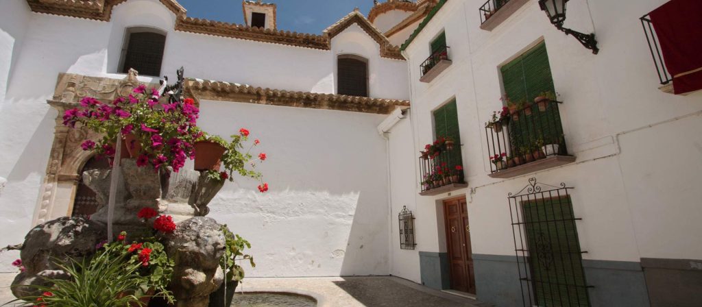 barrio de la villa plaza de santa ana